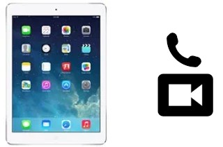 Hacer videollamadas con un Apple iPad Air