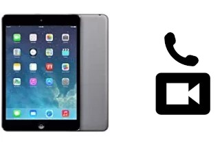 Hacer videollamadas con un Apple iPad mini 2