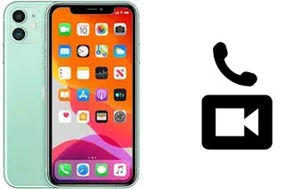 Hacer videollamadas con un Apple iPhone 11