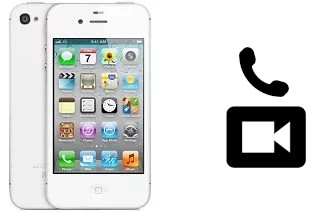 Hacer videollamadas con un Apple iPhone 4s