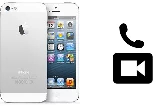 Hacer videollamadas con un Apple iPhone 5