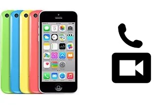 Hacer videollamadas con un Apple iPhone 5c