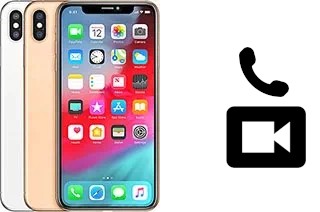 Hacer videollamadas con un Apple iPhone XS Max