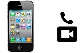 Hacer videollamadas con un Apple iPhone 4 CDMA