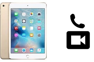 Hacer videollamadas con un Apple iPad mini 4