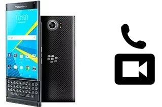 Hacer videollamadas con un BlackBerry Priv