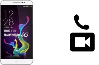 Hacer videollamadas con un Coolpad Y76