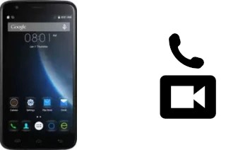 Hacer videollamadas con un Doogee Valencia 2 Y100 Plus