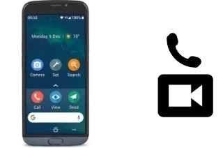 Hacer videollamadas con un Doro 8050 Plus
