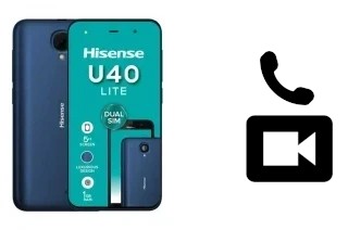 Hacer videollamadas con un HiSense U40 Lite