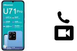 Hacer videollamadas con un HiSense U71 Pro