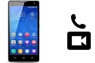 Hacer videollamadas con un Honor 3C