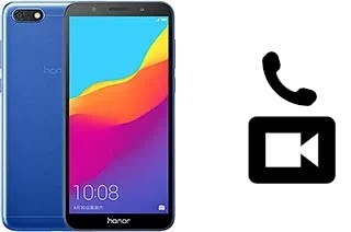 Hacer videollamadas con un Honor 7S