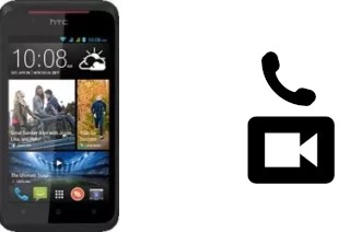 Hacer videollamadas con un HTC Desire 210