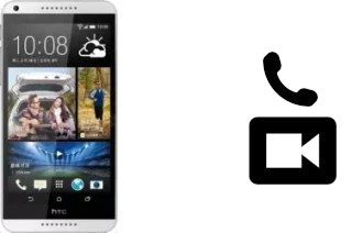 Hacer videollamadas con un HTC Desire 816 Dual