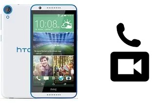 Hacer videollamadas con un HTC Desire 820