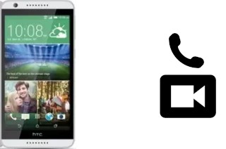 Hacer videollamadas con un HTC Desire 820s