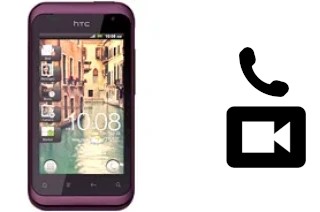 Hacer videollamadas con un HTC Rhyme