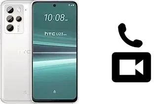 Hacer videollamadas con un HTC U23 Pro