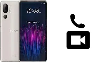 Hacer videollamadas con un HTC U24 Pro