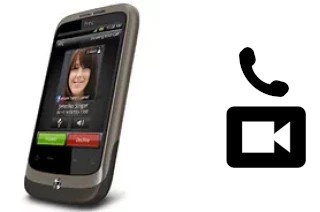 Hacer videollamadas con un HTC Wildfire