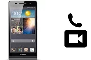 Hacer videollamadas con un Huawei Ascend P6