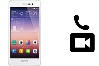 Hacer videollamadas con un Huawei Ascend P7