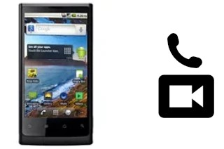 Hacer videollamadas con un Huawei U9000 IDEOS X6