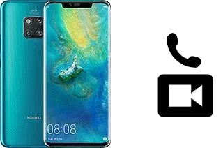 Hacer videollamadas con un Huawei Mate 20 Pro