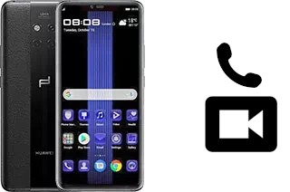 Hacer videollamadas con un Huawei Mate 20 RS Porsche Design