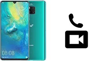 Hacer videollamadas con un Huawei Mate 20 X (5G)