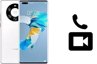 Hacer videollamadas con un Huawei Mate 40 Pro+