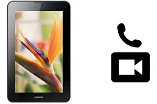 Hacer videollamadas con un Huawei MediaPad 7 Vogue