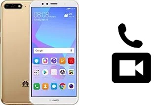 Hacer videollamadas con un Huawei Y6 (2018)