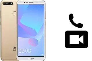 Hacer videollamadas con un Huawei Y6 Prime (2018)