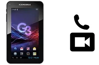 Hacer videollamadas con un Icemobile G3