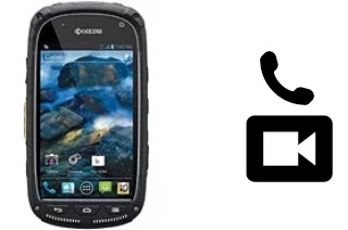 Hacer videollamadas con un Kyocera Torque E6710