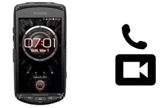 Hacer videollamadas con un Kyocera Torque KC-S701