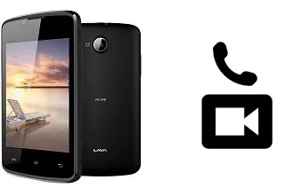 Hacer videollamadas con un Lava Iris 348