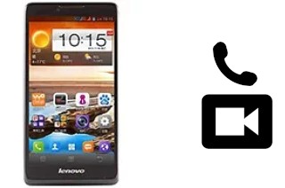 Hacer videollamadas con un Lenovo A880