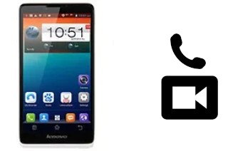 Hacer videollamadas con un Lenovo A889