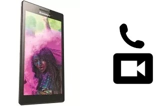 Hacer videollamadas con un Lenovo Tab 2 A7-10