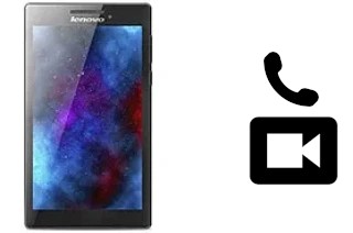 Hacer videollamadas con un Lenovo Tab 2 A7-30