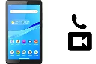 Hacer videollamadas con un Lenovo Tab M7