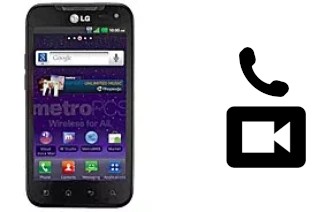 Hacer videollamadas con un LG Connect 4G MS840