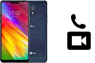 Hacer videollamadas con un LG G7 Fit