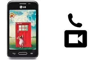 Hacer videollamadas con un LG L40 D160