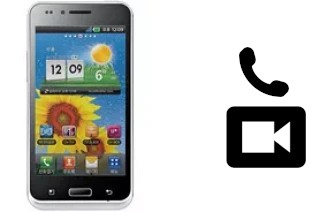 Hacer videollamadas con un LG Optimus Big LU6800