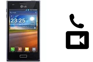 Hacer videollamadas con un LG Optimus L5 E610