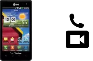 Hacer videollamadas con un LG Optimus Zone